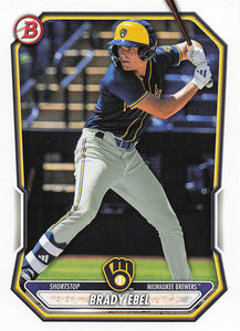2026 Bowman Baseball Prospects Brady Ebel #BP-142