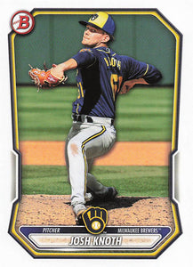 2026 Bowman Baseball Prospects Josh Knoth #BP-113