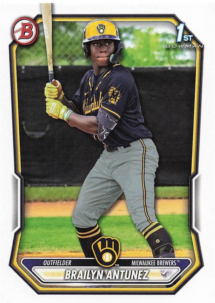 2026 Bowman Baseball Prospects Brailyn Antunez #BP-41