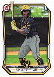 2026 Bowman Baseball Prospects Brailyn Antunez #BP-41