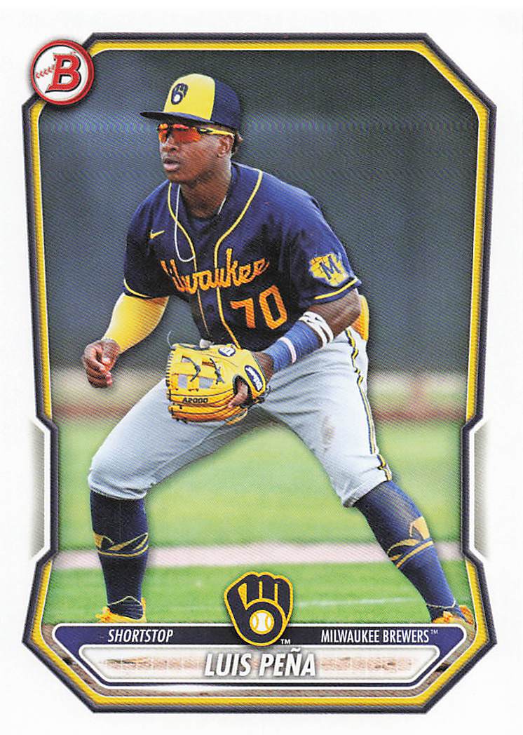 2026 Bowman Baseball Prospects Luis Peña #BP-120
