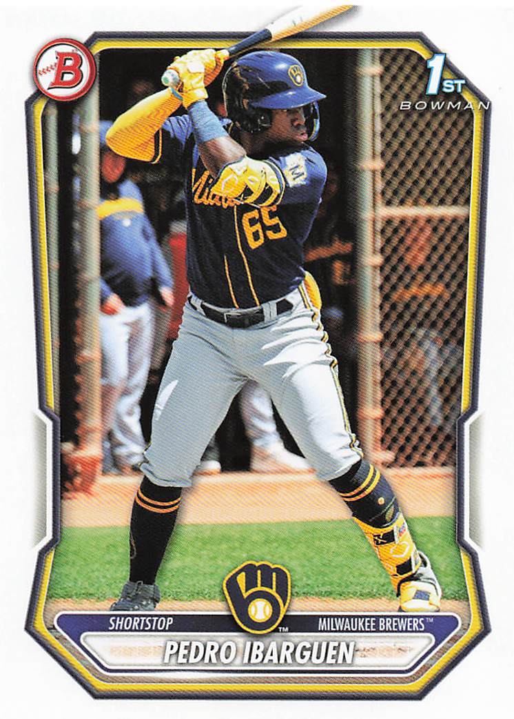 2026 Bowman Baseball Prospects Pedro Ibarguen #BP-140