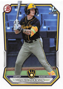 2026 Bowman Baseball Prospects Daniel Dickinson #BP-50