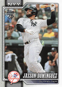 2026 Topps Baseball Jasson Domínguez #533