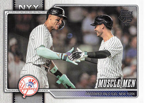 2026 Topps Baseball Muscle Men (Aaron Judge / Cody Bellinger) #479