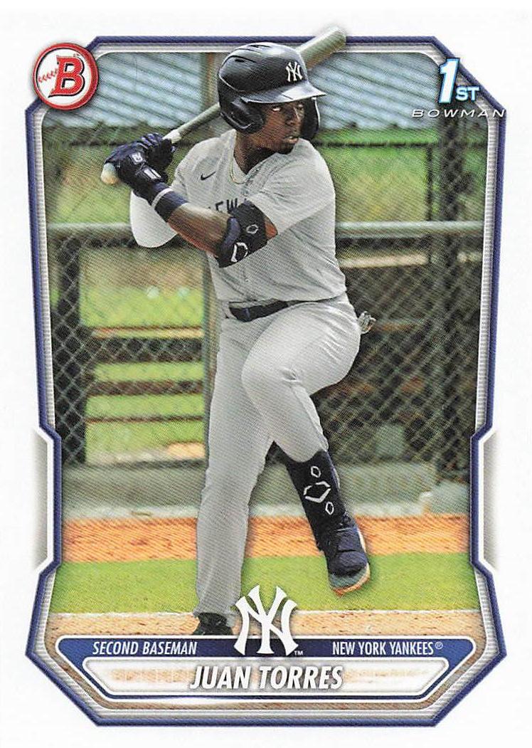 2026 Bowman Baseball Prospects Juan Torres #BP-75