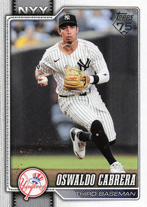 2026 Topps Baseball Oswaldo Cabrera #490