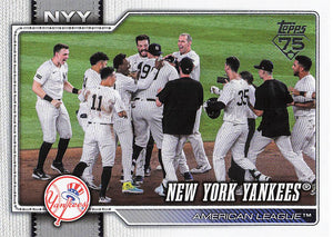 2026 Topps Baseball New York Yankees #628