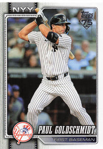 2026 Topps Baseball Paul Goldschmidt #597