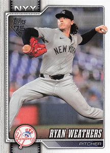 2026 Topps Baseball Ryan Weathers #634