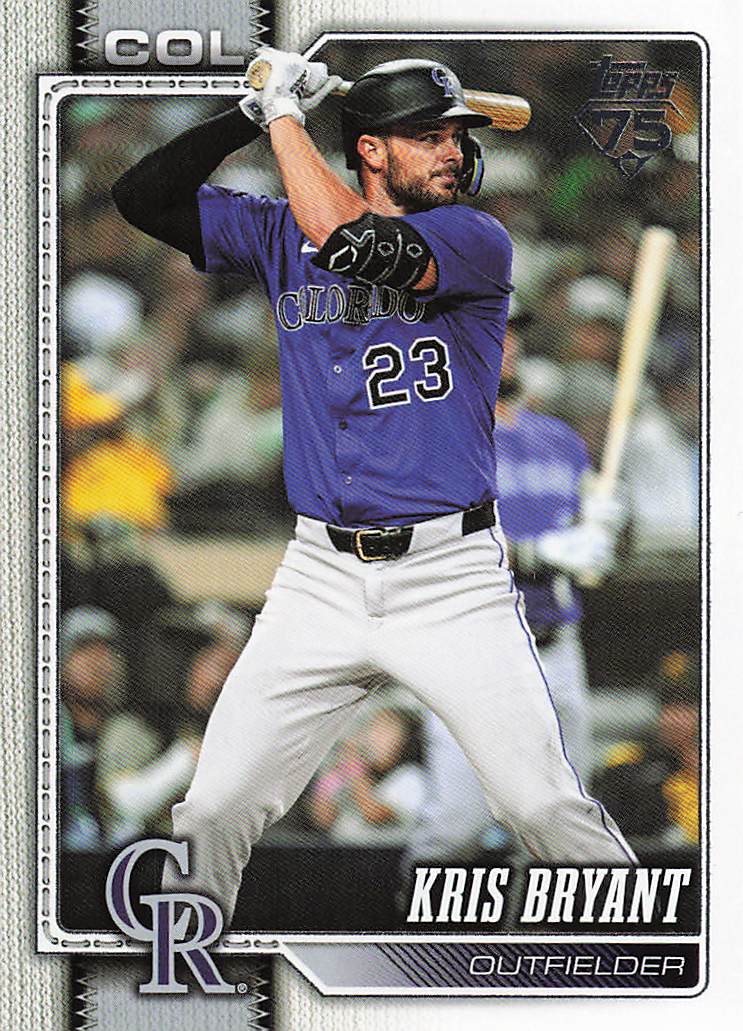 2026 Topps Baseball Kris Bryant #428