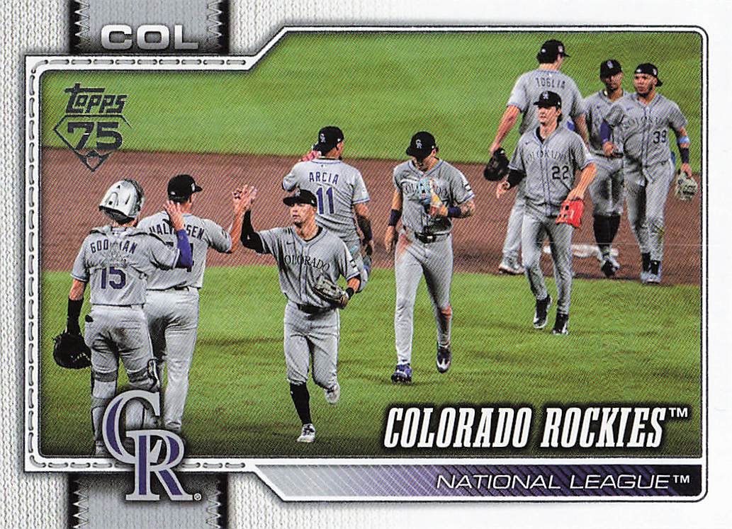 2026 Topps Baseball Colorado Rockies #508