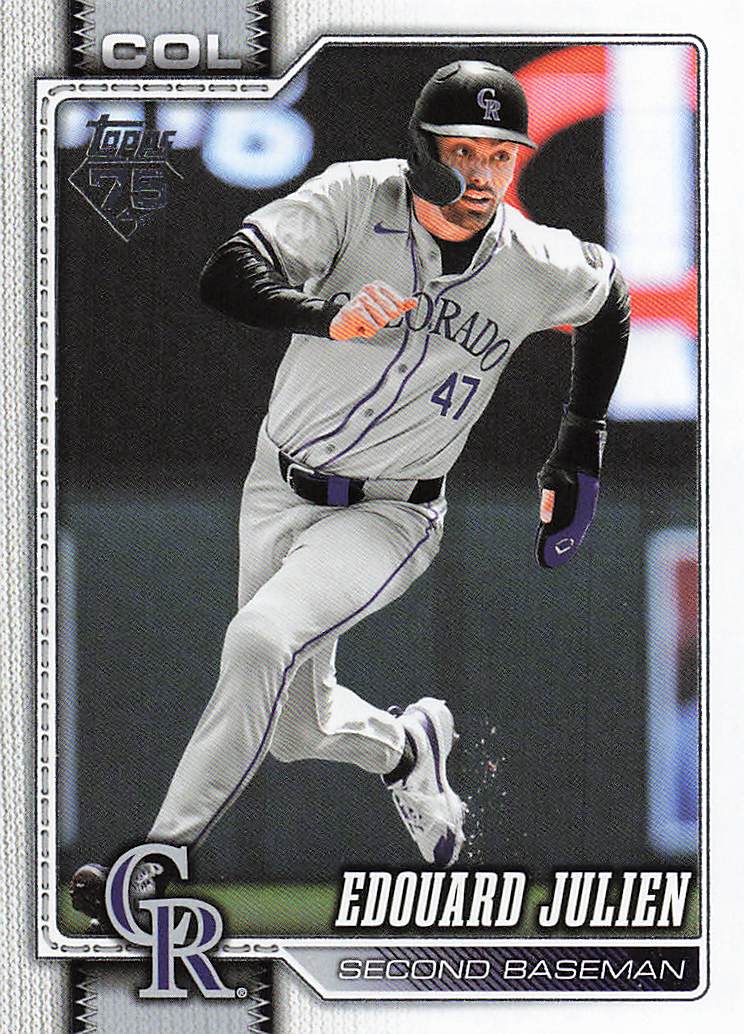 2026 Topps Baseball Edouard Julien #660