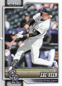 2026 Topps Baseball Zac Veen #514