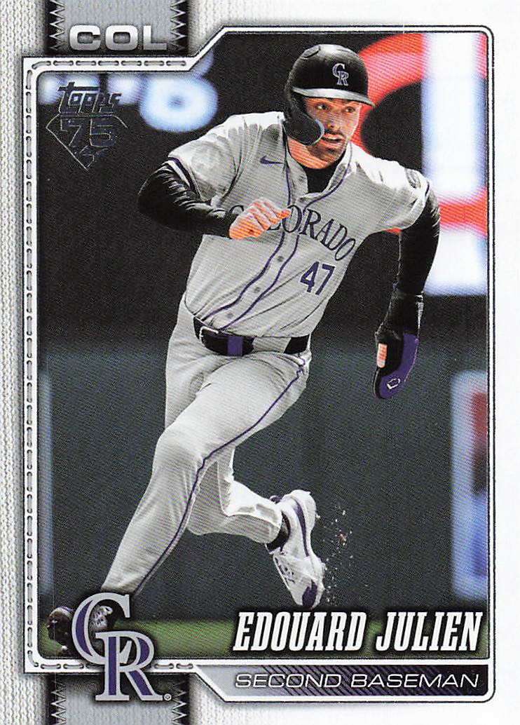 2026 Topps Baseball Edouard Julien #660