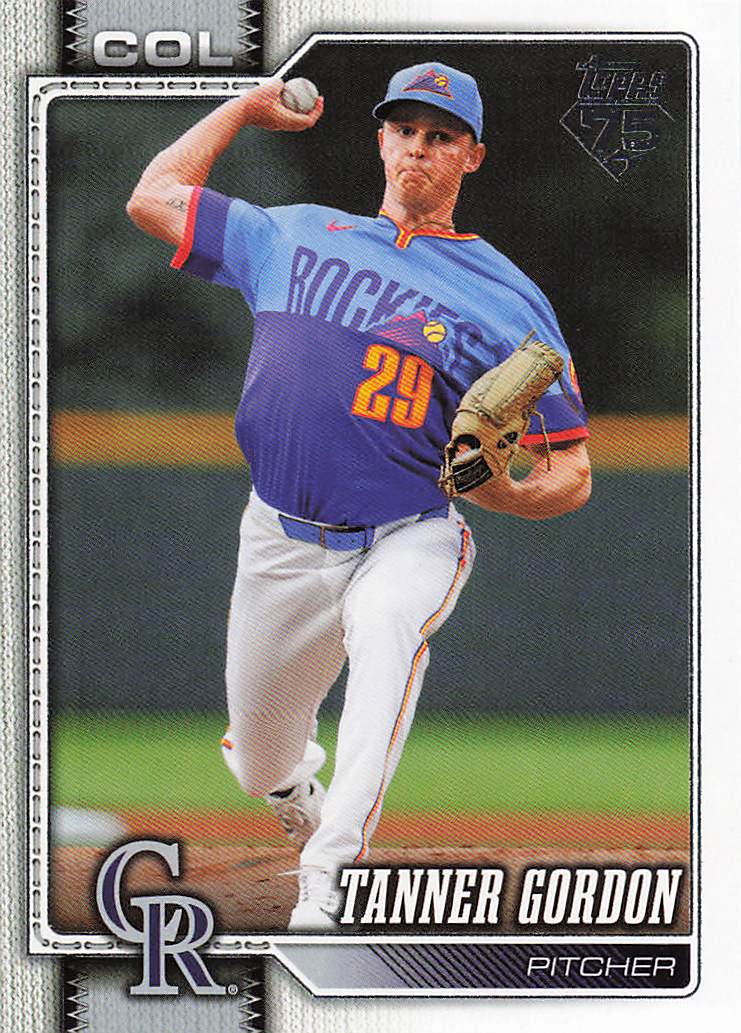 2026 Topps Baseball Tanner Gordon #444