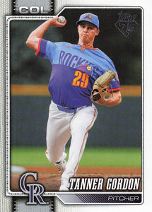 2026 Topps Baseball Tanner Gordon #444