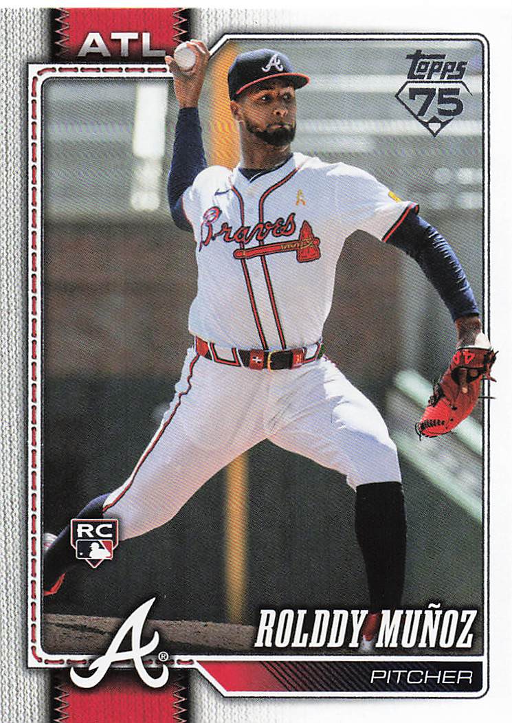 2026 Topps Baseball Rolddy Muñoz #570 Rookie
