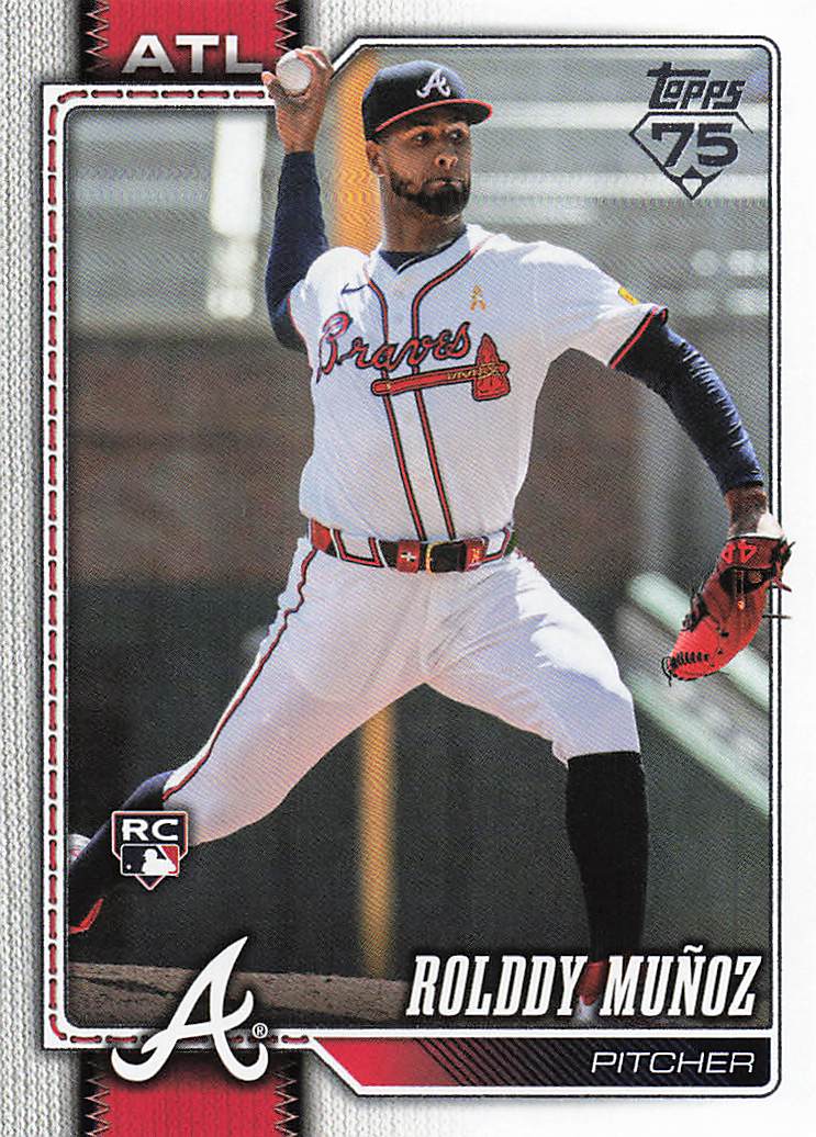 2026 Topps Baseball Rolddy Muñoz #570 Rookie