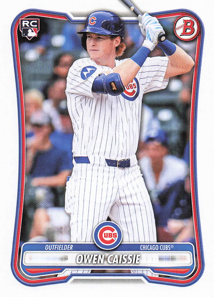 2026 Bowman Baseball Owen Caissie #62 Rookie