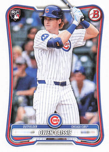 2026 Bowman Baseball Owen Caissie #62 Rookie