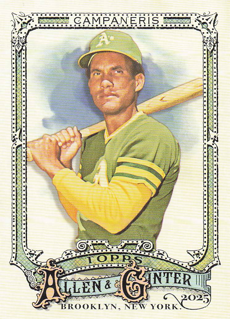 2025 Topps Allen & Ginter Baseball Bert Campaneris #284