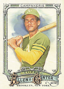 2025 Topps Allen & Ginter Baseball Bert Campaneris #284