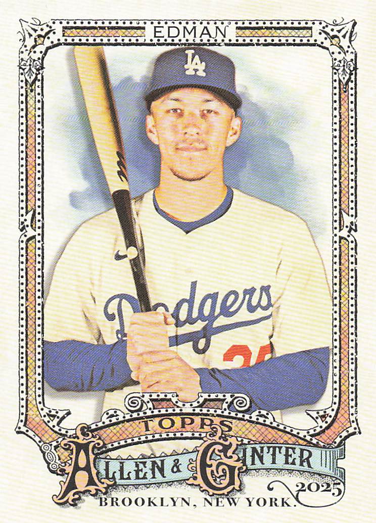 2025 Topps Allen & Ginter Baseball Tommy Edman #203