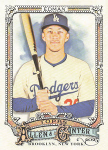 2025 Topps Allen & Ginter Baseball Tommy Edman #203
