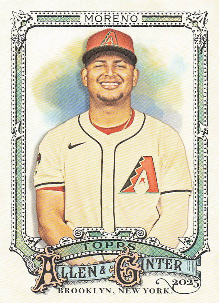 2025 Topps Allen & Ginter Baseball Gabriel Moreno #172