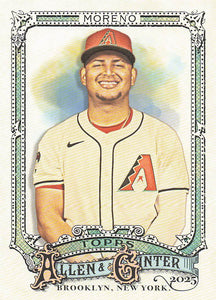2025 Topps Allen & Ginter Baseball Gabriel Moreno #172
