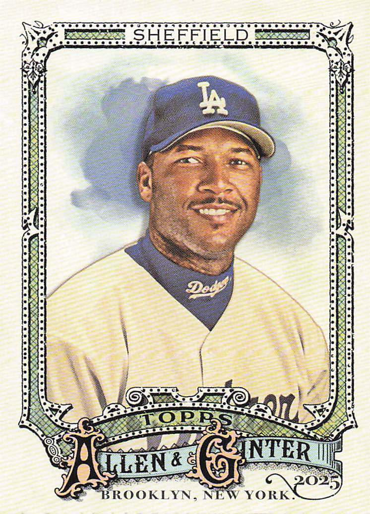 2025 Topps Allen & Ginter Baseball Gary Sheffield #191