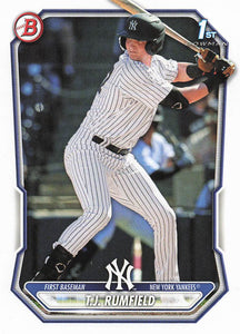 2026 Bowman Baseball Prospects T.J. Rumfield #BP-134