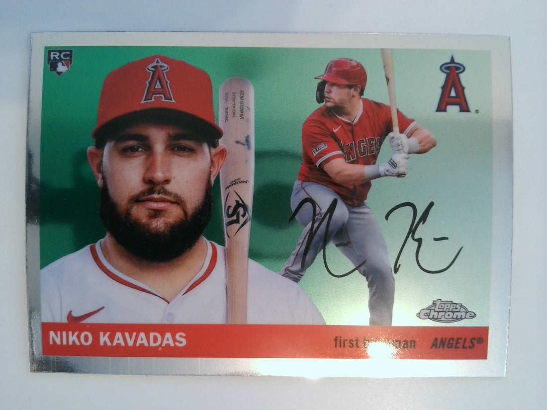 2025 Topps Chrome Platinum Baseball Niko Kavadas #278 Rookie