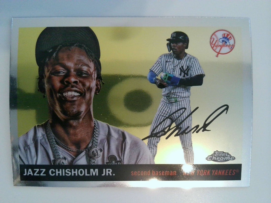 2025 Topps Chrome Platinum Baseball Jazz Chisholm Jr. #130