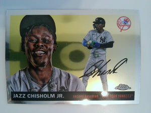 2025 Topps Chrome Platinum Baseball Jazz Chisholm Jr. #130