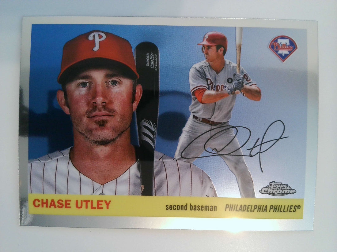 2025 Topps Chrome Platinum Baseball Chase Utley #479