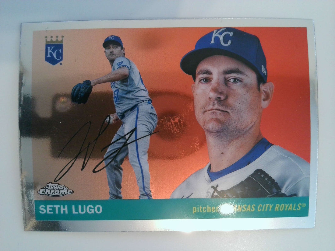 2025 Topps Chrome Platinum Baseball Seth Lugo #60