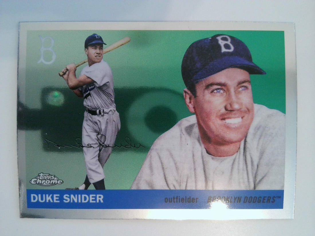 2025 Topps Chrome Platinum Baseball Duke Snider #415