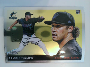 2025 Topps Chrome Platinum Baseball Tyler Phillips #350 Rookie