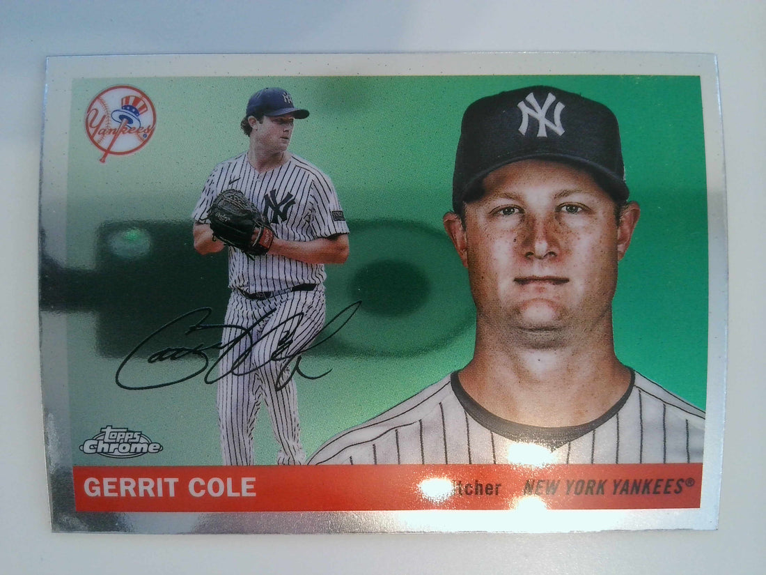 2025 Topps Chrome Platinum Baseball Gerrit Cole #144