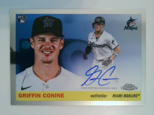 2025 Topps Chrome Platinum Autographs Griffin Conine #CPA-GRC