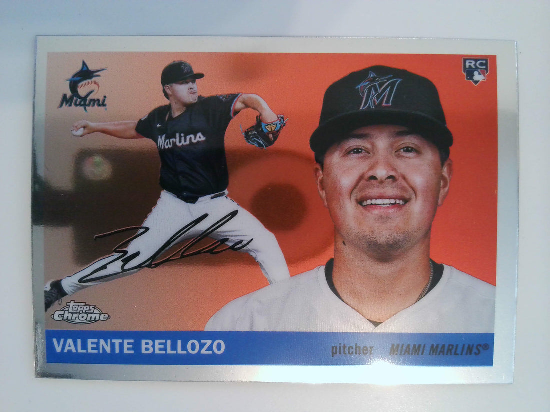 2025 Topps Chrome Platinum Baseball Valente Bellozo #308 Rookie