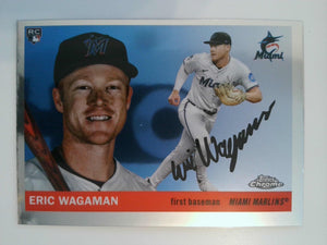 2025 Topps Chrome Platinum Baseball Eric Wagaman #282 Rookie