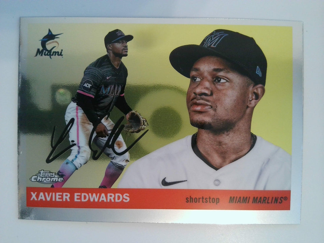 2025 Topps Chrome Platinum Baseball Xavier Edwards #88