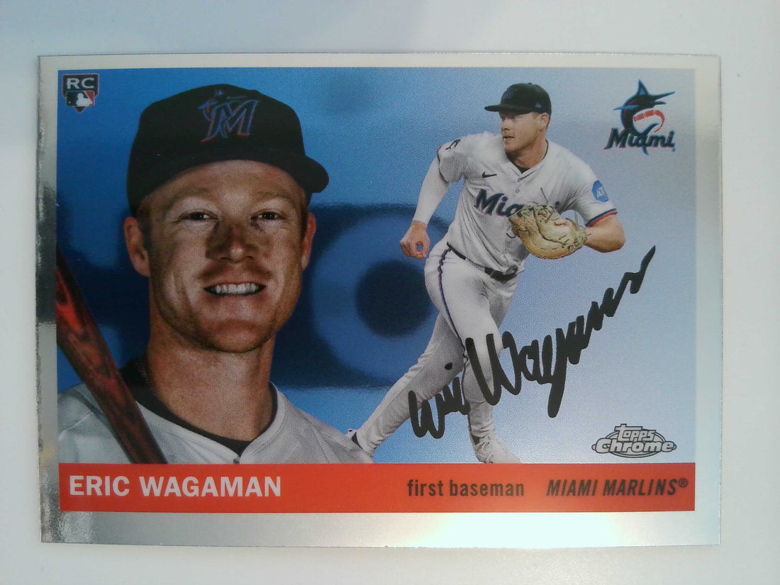 2025 Topps Chrome Platinum Baseball Eric Wagaman #282 Rookie