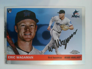 2025 Topps Chrome Platinum Baseball Eric Wagaman #282 Rookie