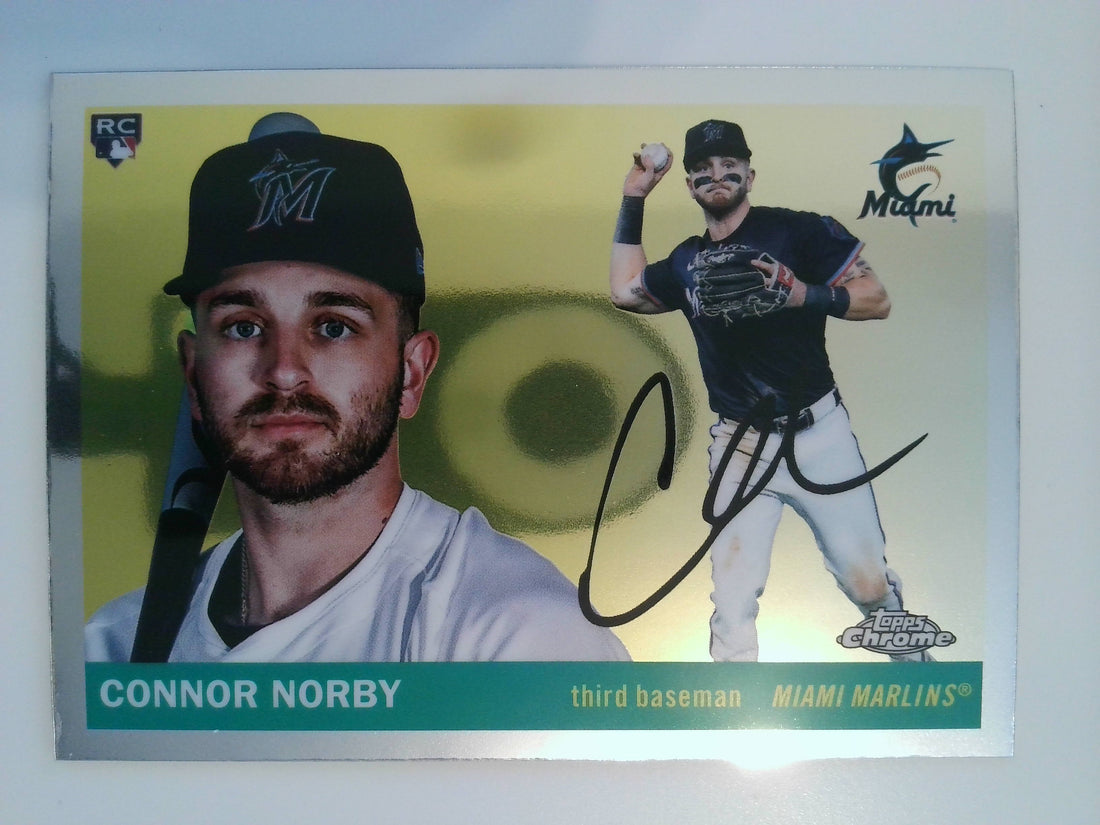 2025 Topps Chrome Platinum Baseball Connor Norby #321 Rookie
