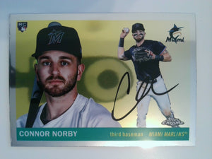 2025 Topps Chrome Platinum Baseball Connor Norby #321 Rookie
