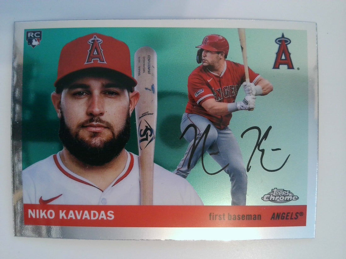 2025 Topps Chrome Platinum Baseball Niko Kavadas #278 Rookie